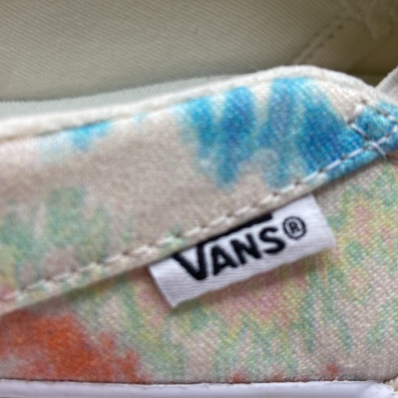 Vans Women's Asher Slip On Sneaker Tie Dye Size 6.5 - Picture 12 of 16